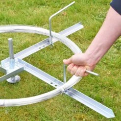 Drahtabroller, Haspel Für Stahldraht, Glattdraht -Optimal Ranchzaun Geschäft 43417 VOSS.farming Drahthaspel verschiendene Drahtdurchmesser einstellbar