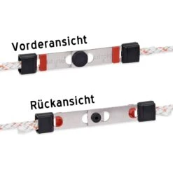 6x "Litzclip® Safety Link" Seilverbinder Für Weidezaunseil, Ø 6mm 13 6x "Litzclip® Safety Link" Seilverbinder Für Weidezaunseil, Ø 6mm -Optimal Ranchzaun Geschäft 43445 litzclip safetylink seilverbinder einfach in der anwendung