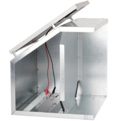 VOSS.farming Komplett-Set: 12W Solarsystem + Box + 12V Weidezaungerät Impuls Duo DV40 + 88Ah Akku -Optimal Ranchzaun Geschäft 43660 voss.farming elektrozaun solarset mit tragebox12V solarmodul