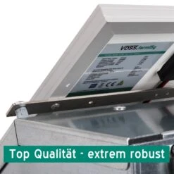 VOSS.farming Set: 12W Solarsystem + 12V Weidezaungerät GreenEnergy + Box 24 VOSS.farming Set: 12W Solarsystem + 12V Weidezaungerät GreenEnergy + Box -Optimal Ranchzaun Geschäft 43662 voss.farming sehr hochwertiges robustes solarmodul 12w weidezaun