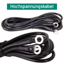 VOSS.farming Komplett-Set: 12W Solarsystem + Box + 12V Weidezaungerät Impuls Duo DV40 + 88Ah Akku -Optimal Ranchzaun Geschäft 43663 8 voss farming mit hochspannungskabel anschlusskabel weidezaun 1