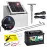 VOSS.farming Komplett-Set: 12W Solarsystem + Box + 12V Weidezaungerät Impuls Duo DV40 + 88Ah Akku -Optimal Ranchzaun Geschäft 43664 voss farming komplett set 12w solarsystem mit box 12v weidezaungeraet impuls duo dv40 und 88ah akku
