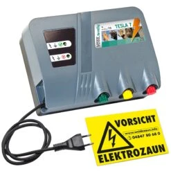 VOSS.farming "TESLA 7" - 230V Weidezaungerät 7 VOSS.farming "TESLA 7" - 230V Weidezaungerät -Optimal Ranchzaun Geschäft 43825 tesla 7 mit warnschild 2021