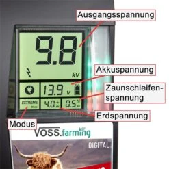 VOSS.farming "XVi 20.000 DIGITAL" - Ultra Starkes Duo-Weidezaungerät 12V-230V 19 VOSS.farming "XVi 20.000 DIGITAL" - Ultra Starkes Duo-Weidezaungerät 12V-230V -Optimal Ranchzaun Geschäft 43844 voss farming xvi 20000 elektrozaungeraet digitaldisplay beschreibung
