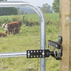 Durchschwingschloss Für Weidetore -Optimal Ranchzaun Geschäft 43897 Durchschwingschloss fuer Weidetore Praxisbild 2