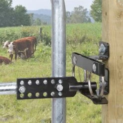 Durchschwingschloss Für Weidetore -Optimal Ranchzaun Geschäft 43897 Durchschwingschloss fuer Weidetore Praxisbild
