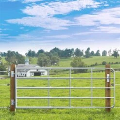 VOSS.farming Verstellbares Weidetor, Höhe 90cm, 115cm Bis 300cm