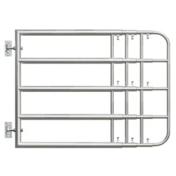 VOSS.farming Verstellbares Weidetor, Höhe 90cm, 115cm Bis 300cm -Optimal Ranchzaun Geschäft 43921 3 verstellbares weidetor voss farming verzinkt kleinste einstellung