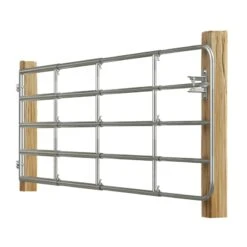 VOSS.farming Verstellbares Weidetor, Höhe 90cm, 115cm Bis 300cm -Optimal Ranchzaun Geschäft 43921 5 verstellbares weidetor voss farming verzinkt mit montageset