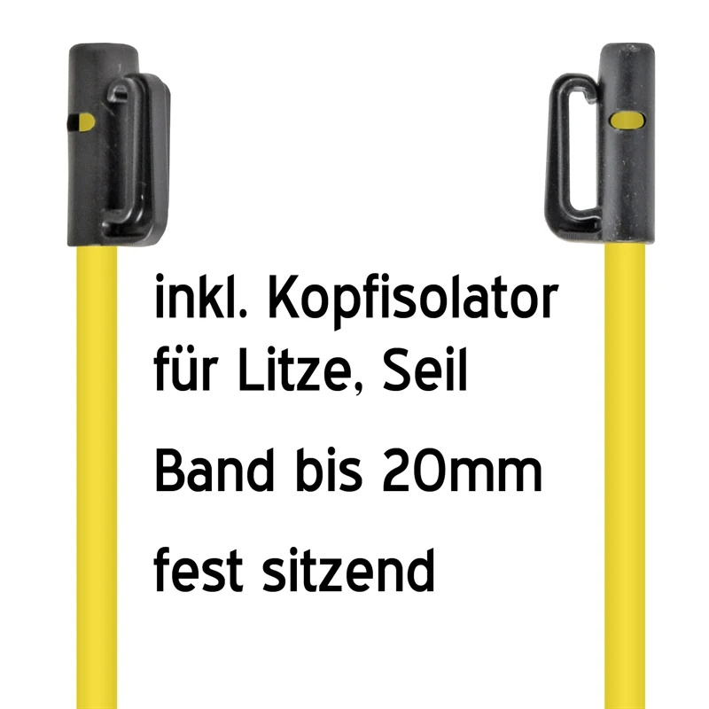 40x Fiberglaspfähle, 112cm, Oval, AKTIONSPAKET ! 6 40x Fiberglaspfähle, 112cm, Oval, AKTIONSPAKET ! – Bild 4