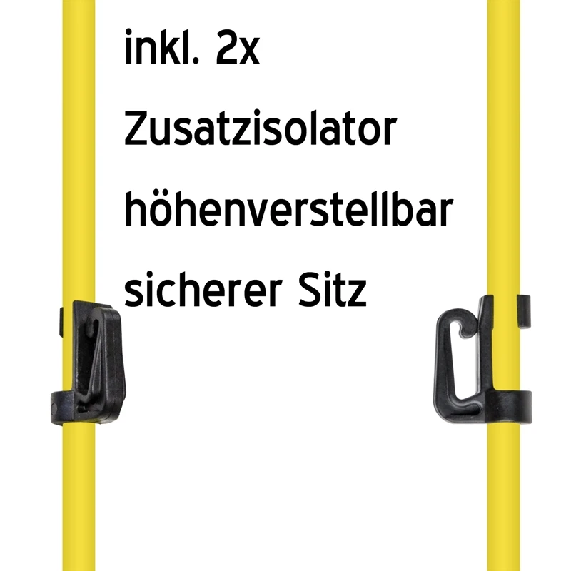 10x VOSS.farming Oval-Fiberglaspfähle, 155cm, Metallspitze 6 10x VOSS.farming Oval-Fiberglaspfähle, 155cm, Metallspitze – Bild 4