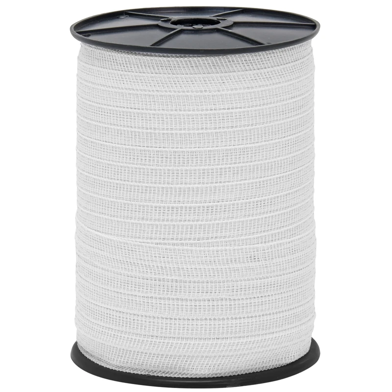 5x VOSS.farming Weidezaunband 200 M, 20 Mm, 5x0,16 Niro, Weiß (inkl. 5 Verbinder & Warnschild) 8 5x VOSS.farming Weidezaunband 200 M, 20 Mm, 5x0,16 Niro, Weiß (inkl. 5 Verbinder & Warnschild) – Bild 6