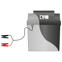 VOSS.farming Stromversorgungs-Set (9 V, 12 V, 230 V) -Optimal Ranchzaun Geschäft 44173 12V Akku Batterieklemmsatz fuer Weidezaungeraete