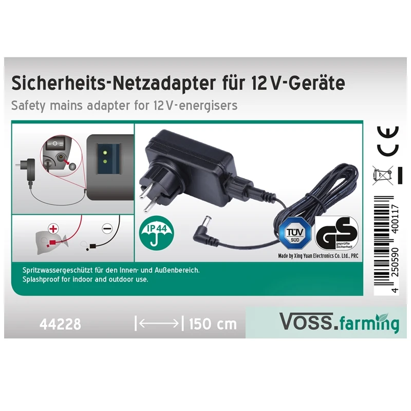 VOSS.farming "HELOS 4" - 12V-230V Elektrozaungerät, Duo-Power 8 VOSS.farming "HELOS 4" - 12V-230V Elektrozaungerät, Duo-Power – Bild 6