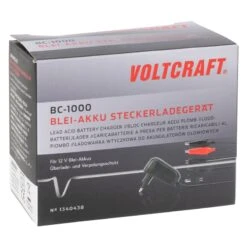 VOLTCRAFT Bleiakku-Ladegerät BC-1000 18 VOLTCRAFT Bleiakku-Ladegerät BC-1000 -Optimal Ranchzaun Geschäft 44232 voltcraft bleiakku ladegeraet bc 1000 krokoklemmen