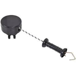 VOSS.farming "Automatic Gate", Torset Mit Seilaufwicklung, 5m -Optimal Ranchzaun Geschäft 44253 Torsystem mit automatischer Trommel Elektrozaunseil 6m