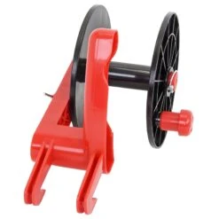 Sparset: 2x Eurohaspel + 2x Ersatztrommel -Optimal Ranchzaun Geschäft 44285 Haspel fue Weidezaunlitze mit Haken