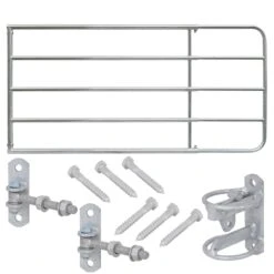 3x VOSS.farming Weidetor Weidezauntor, Verzinkt, Verstellbar 205 - 300 Cm, 110 Cm Hoch 23 3x VOSS.farming Weidetor Weidezauntor, Verzinkt, Verstellbar 205 - 300 Cm, 110 Cm Hoch -Optimal Ranchzaun Geschäft 44299 01 weidetor weidezauntor verzinkt weide tor mit montageset 1