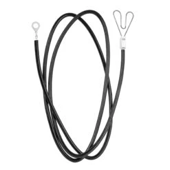 VOSS.farming Erdanschluss-Set: Erdstab 50cm, Inkl. Zaun- Und Erdanschlußkabel -Optimal Ranchzaun Geschäft 44307 erdpfahl mit zaunanschlusskabel hochspannungsfest