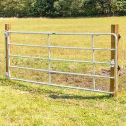 VOSS.farming Weidetor Weidezauntor, Verzinkt, Verstellbar 305 - 400 Cm, 110 Cm Hoch -Optimal Ranchzaun Geschäft 44313 voss farming weidezauntor weidetor verzinkt verstellbar 305 400cm