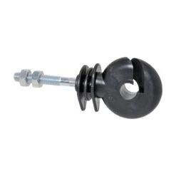 VOSS.farming Set: 40x Winkelstahlpfähle 165cm + 200x Ringisolatoren Mit M6 Gewinde -Optimal Ranchzaun Geschäft 44327 3