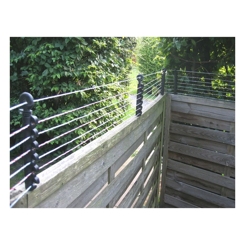 10x 8er Strecken-Isolatoren, Mit Holzgewinde - Marderabwehr, Waschbärabwehr, Katzenzaun 12 10x 8er Strecken-Isolatoren, Mit Holzgewinde - Marderabwehr, Waschbärabwehr, Katzenzaun – Bild 10