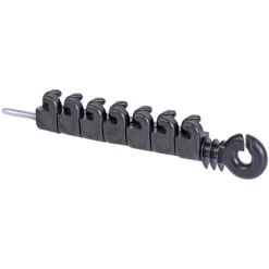 10x 8er Strecken-Isolatoren, Mit Holzgewinde - Marderabwehr, Waschbärabwehr, Katzenzaun