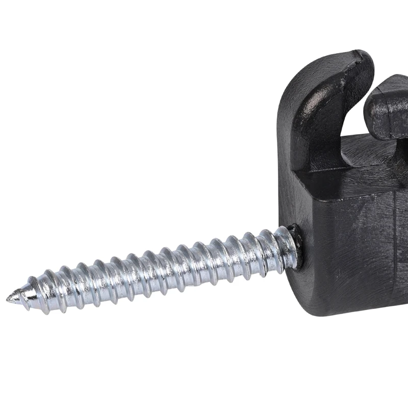 10x 8er Strecken-Isolatoren, Mit Holzgewinde - Marderabwehr, Waschbärabwehr, Katzenzaun 5 10x 8er Strecken-Isolatoren, Mit Holzgewinde - Marderabwehr, Waschbärabwehr, Katzenzaun – Bild 3