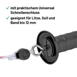 5x VOSS.farming Torgriff Groß, Mit Universal Litzen/ Seilanschluss 7 5x VOSS.farming Torgriff Groß, Mit Universal Litzen/ Seilanschluss -Optimal Ranchzaun Geschäft 44421.5 torgriff universal seil band litze voss.farming