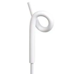 10x VOSS.farming Ösen-Metallpfahl 105 Cm, Weiß (Rinderzaun) -Optimal Ranchzaun Geschäft 44432 Oesenpfahl Metallpfahl mit Oese Ringelschwanzpfahl VOSS.farming