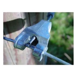 20x Gripple "T-Clip", Anfangs- & Endpfahlbefestigung, Zaunspanner, Sparpack -Optimal Ranchzaun Geschäft 44438 3