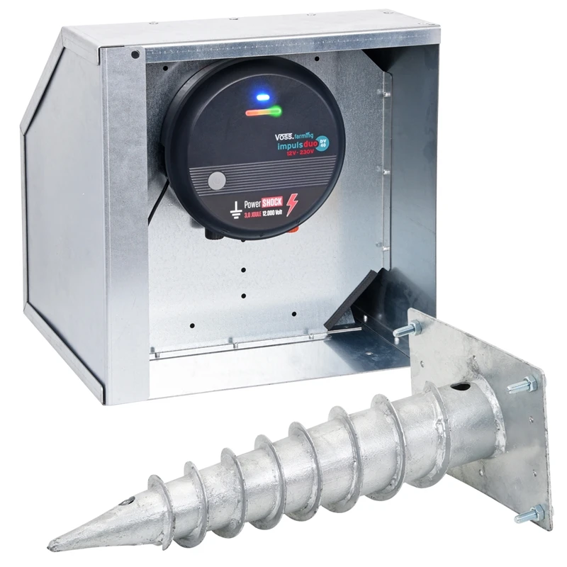 VOSS.farming Set: 12V Gerät + Kasten + E-Pfahl + Prüfer 4 VOSS.farming Set: 12V Gerät + Kasten + E-Pfahl + Prüfer – Bild 2