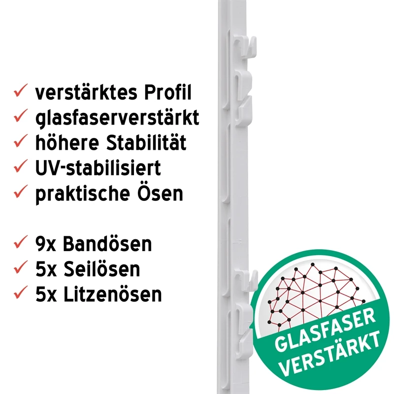 VOSS.farming Pferdezaun-Starterset Für Pferde, Inkl. Weidezaungerät 9V 8 VOSS.farming Pferdezaun-Starterset Für Pferde, Inkl. Weidezaungerät 9V – Bild 6