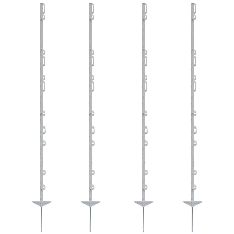 40x VOSS.farming "farm 156" Weidezaunpfähle 156 Cm, 11 Ösen, Weiß 3 40x VOSS.farming "farm 156" Weidezaunpfähle 156 Cm, 11 Ösen, Weiß