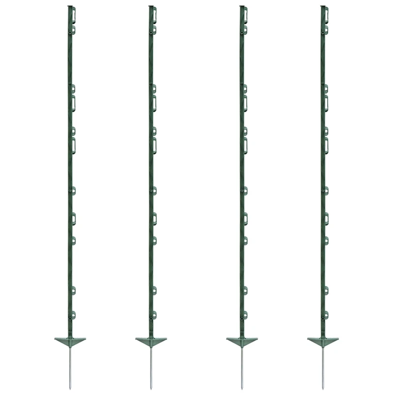 40x VOSS.farming "farm 156" Weidezaunpfähle 156 Cm, 11 Ösen, Grün 3 40x VOSS.farming "farm 156" Weidezaunpfähle 156 Cm, 11 Ösen, Grün