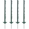 120x Weidezaunpfahl 74 Cm, Kleintierpfahl, Großpaket, Grün 2 120x Weidezaunpfahl 74 Cm, Kleintierpfahl, Großpaket, Grün -Optimal Ranchzaun Geschäft 44469 Wildschweinpfaehle Weidezaunpfaehle Elektrozaunpfaehle guenstig 74cm VOSS