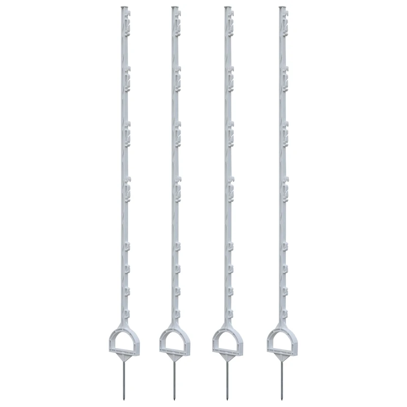 40x VOSS.farming Steigbügelpfahl, 157cm, Weiss, AKTION 4 40x VOSS.farming Steigbügelpfahl, 157cm, Weiss, AKTION – Bild 2
