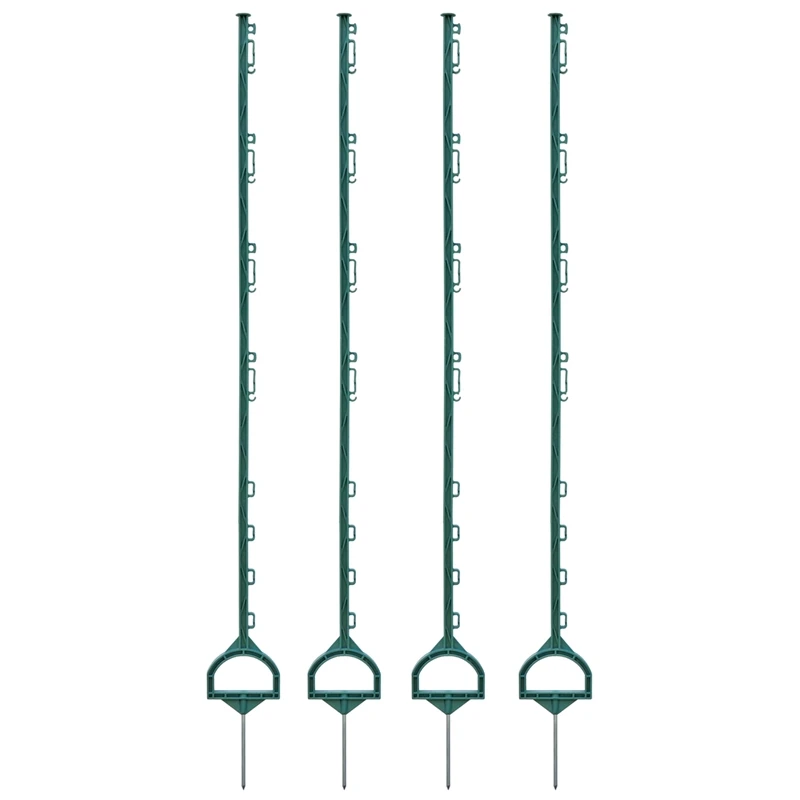 40x VOSS.farming Weidepfähle, 157cm, Steigbügel, Glasfaserverstärkt, Grün 3 40x VOSS.farming Weidepfähle, 157cm, Steigbügel, Glasfaserverstärkt, Grün