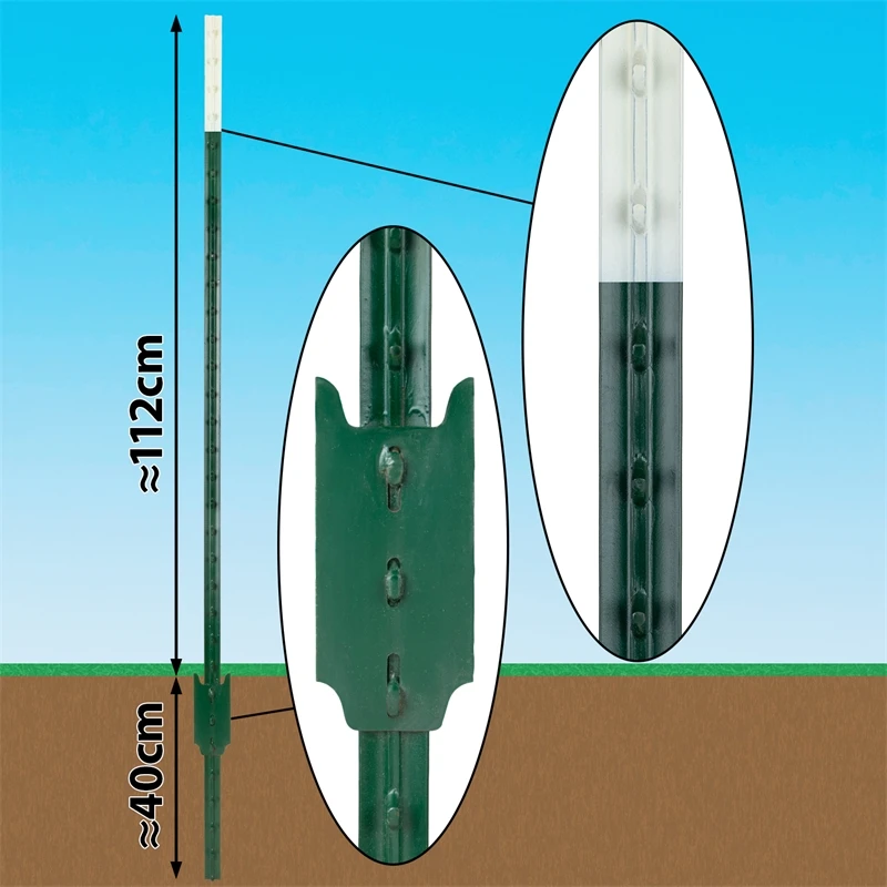 200x VOSS.farming T-Pfosten, 152cm, Palettenpreis, Inkl. Fracht Innerhalb Deutschland 5 200x VOSS.farming T-Pfosten, 152cm, Palettenpreis, Inkl. Fracht Innerhalb Deutschland – Bild 3