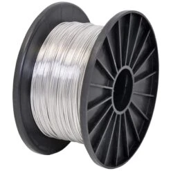 VOSS.farming - Aluminium-Draht, Aludraht 400 M / 1,6 Mm 10 VOSS.farming - Aluminium-Draht, Aludraht 400 M / 1,6 Mm -Optimal Ranchzaun Geschäft 44542 Alu Draht Aludraht fuer den Weidezaun Elektrozaun