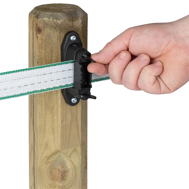 10x Profi Eck- Streckenisolator Bis 40mm Band 11 10x Profi Eck- Streckenisolator Bis 40mm Band – Bild 9