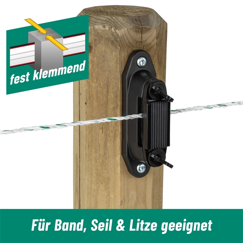 10x Profi Eck- Streckenisolator Bis 40mm Band 15 10x Profi Eck- Streckenisolator Bis 40mm Band – Bild 13