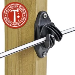 VOSS.farming MustangWire, Horsewire, 200 M, Weiß 10 VOSS.farming MustangWire, Horsewire, 200 M, Weiß -Optimal Ranchzaun Geschäft 44647 Seilisolator Kordelisolator ideal fuer HorseWire MustangWire extra robust