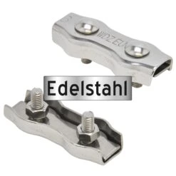 2x Weidezaunseil 500m 6mm, 3x 0,3 Cu+0,3 Niro, Inkl. Verbinder 13 2x Weidezaunseil 500m 6mm, 3x 0,3 Cu+0,3 Niro, Inkl. Verbinder -Optimal Ranchzaun Geschäft 44659 Aktion inkl. 2x Seilverbinder Edelstahl