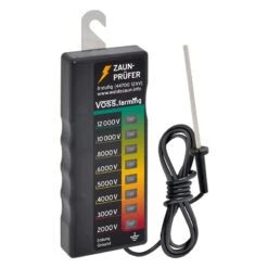 VOSS.farming Rehzaun Für Garten Mit Band 50 M (230 Volt) 27 VOSS.farming Rehzaun Für Garten Mit Band 50 M (230 Volt) -Optimal Ranchzaun Geschäft 44700 Zauntester Weidezaunpruefer Elektrozaunpruefer Weidezauntester VOSS.farming