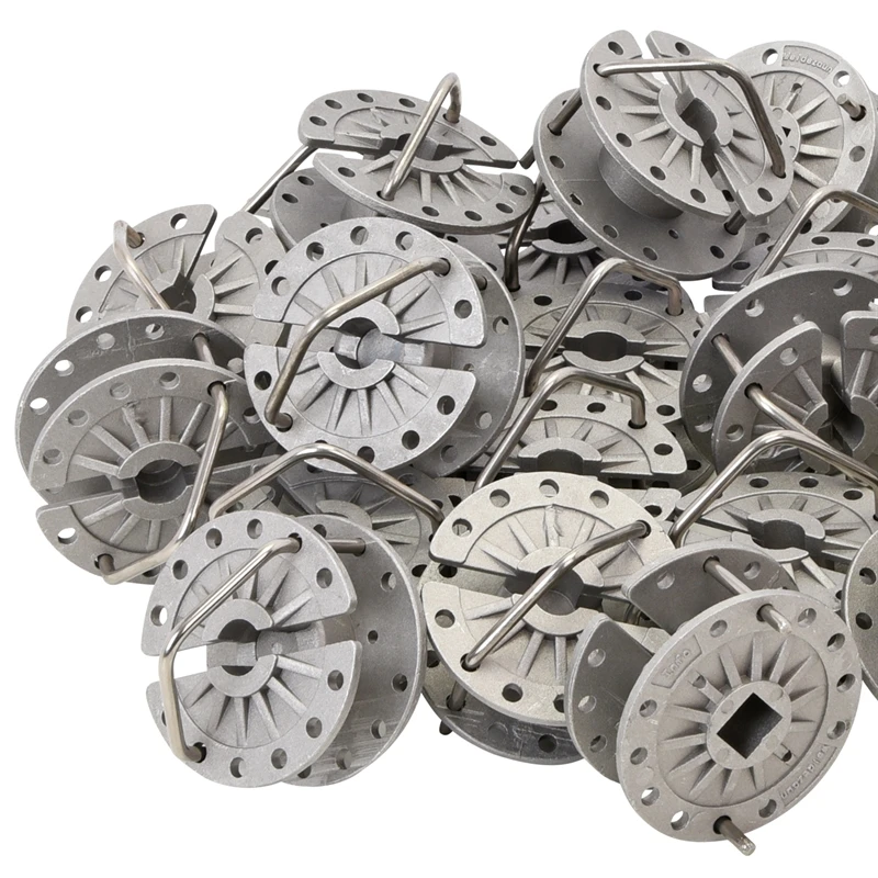 25x VOSS.farming Elektrozaun Draht- Und Seilspanner, Rund, MEGAPACK 5 25x VOSS.farming Elektrozaun Draht- Und Seilspanner, Rund, MEGAPACK – Bild 3