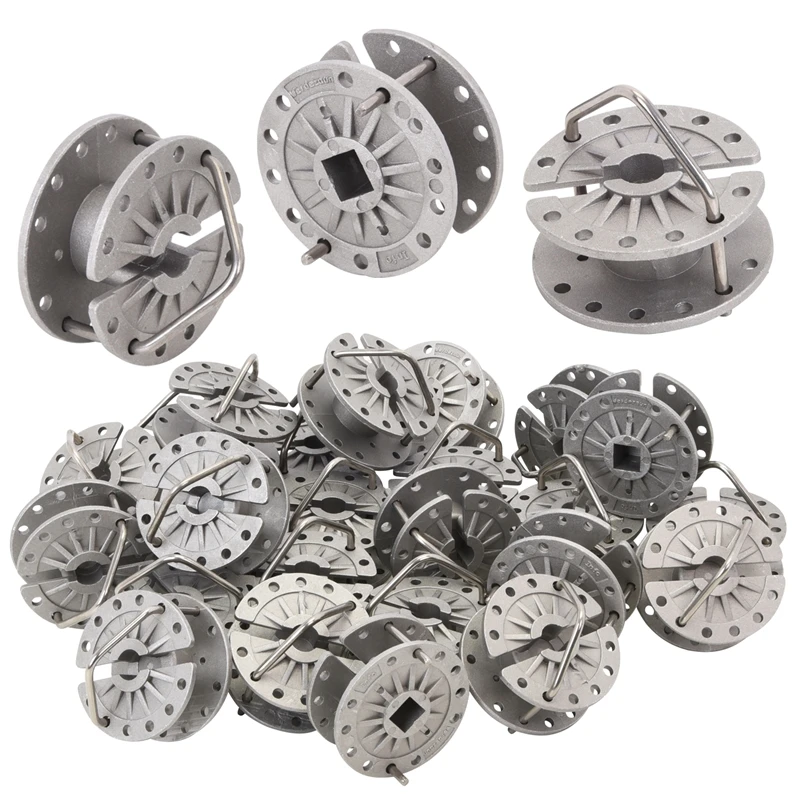 25x VOSS.farming Elektrozaun Draht- Und Seilspanner, Rund, MEGAPACK 3 25x VOSS.farming Elektrozaun Draht- Und Seilspanner, Rund, MEGAPACK