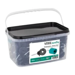 150x Ringisolator + Einschraubhilfe + Warnschild 17 150x Ringisolator + Einschraubhilfe + Warnschild -Optimal Ranchzaun Geschäft 44724 voss farming ringisolatoren fuer elektrozaun guenstig