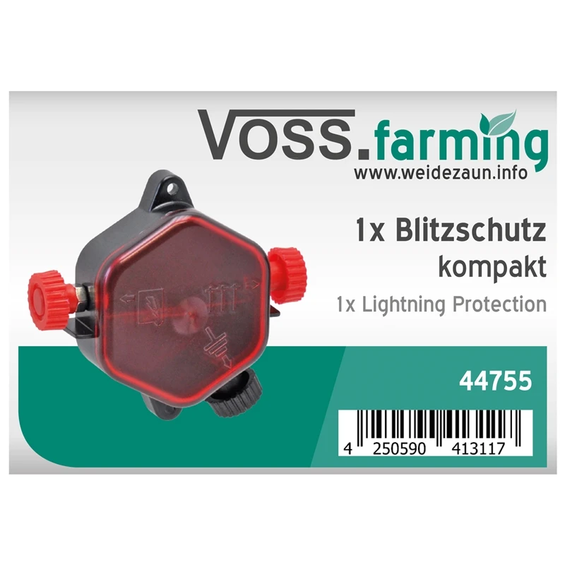 VOSS.farming Blitzschutz, Kompakt Für Weidezaungeräte 4 VOSS.farming Blitzschutz, Kompakt Für Weidezaungeräte – Bild 2