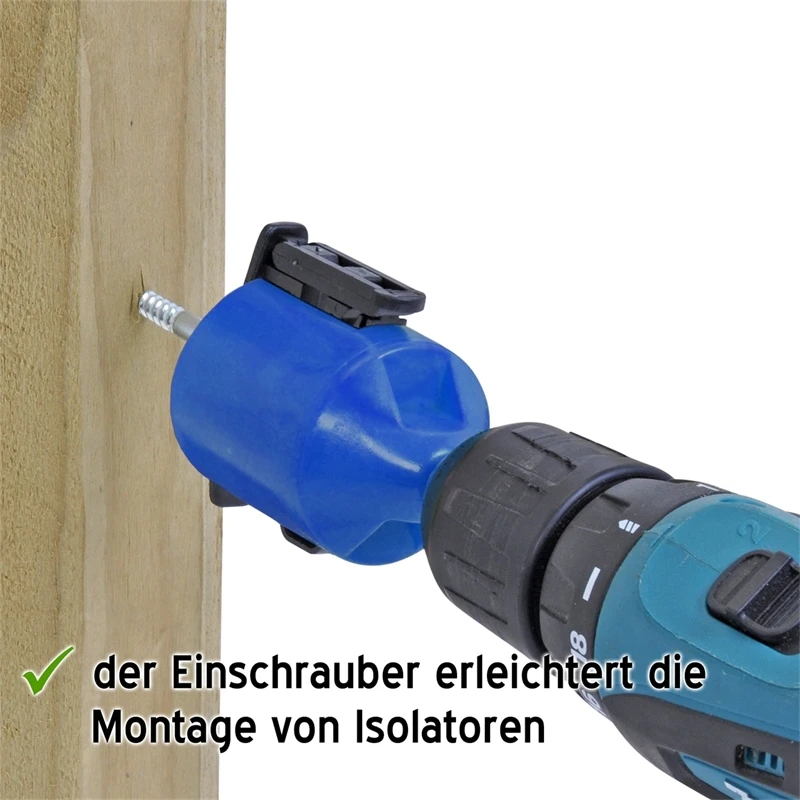 70x Seilisolator Easy Cord + Eimer + Einschrauber 14 70x Seilisolator Easy Cord + Eimer + Einschrauber – Bild 12